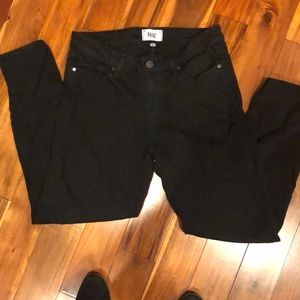 Paige black jeans size 30